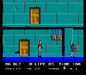 Rolling Thunder (Japan) screen shot game playing